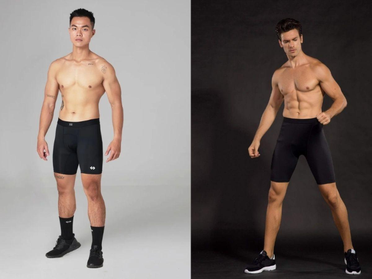 Quần short bó cơ đem lại sự thoải mái trong quá trình vận động