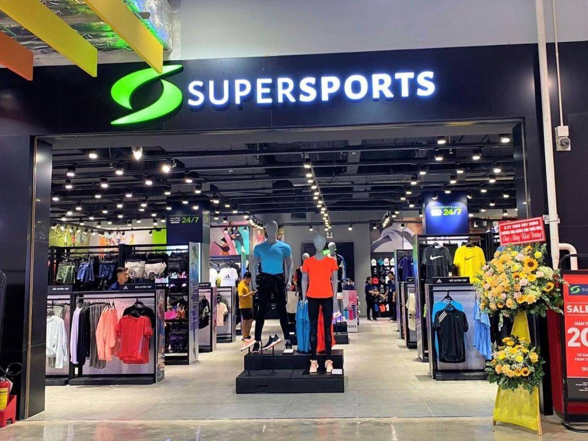 Super Sport phân phối nhiều thương hiệu nổi tiếng khác nhau