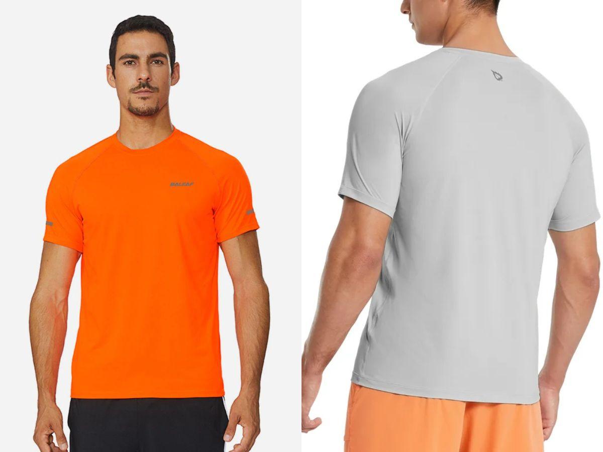 Baleaf Men’s Quick Dry Short Sleeve T-Shirt