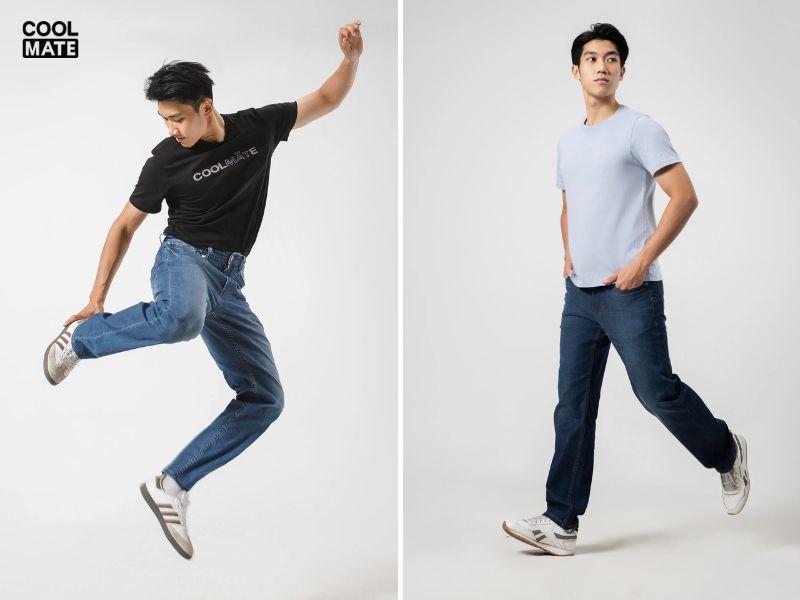 Quần jeans Coolmate thoải mái vượt trội