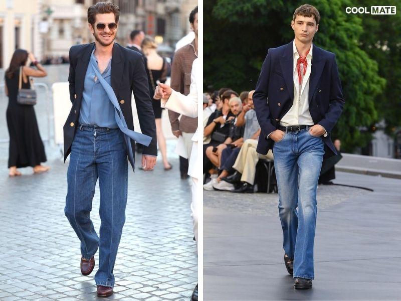 Blazer xanh navy lịch lãm, sang trọng