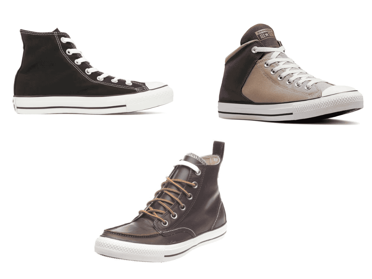Các chất liệu giày Converse