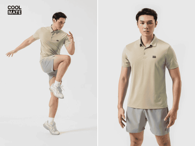 Set đồ bộ thể thao nam thanh lịch, năng động phù hợp với nhiều hoạt động thể dục thể thao 
