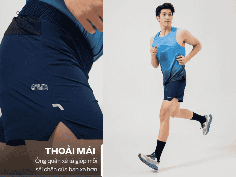 Chọn set đồ thể thao nam vừa vặn với cơ thể, thoải mái khi hoạt động