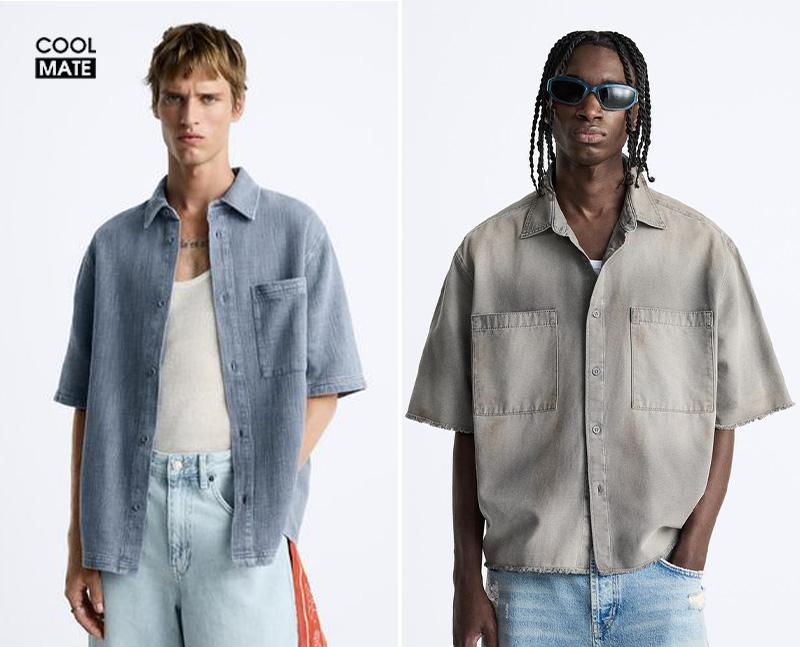 Zara denim trẻ trung sành điệu