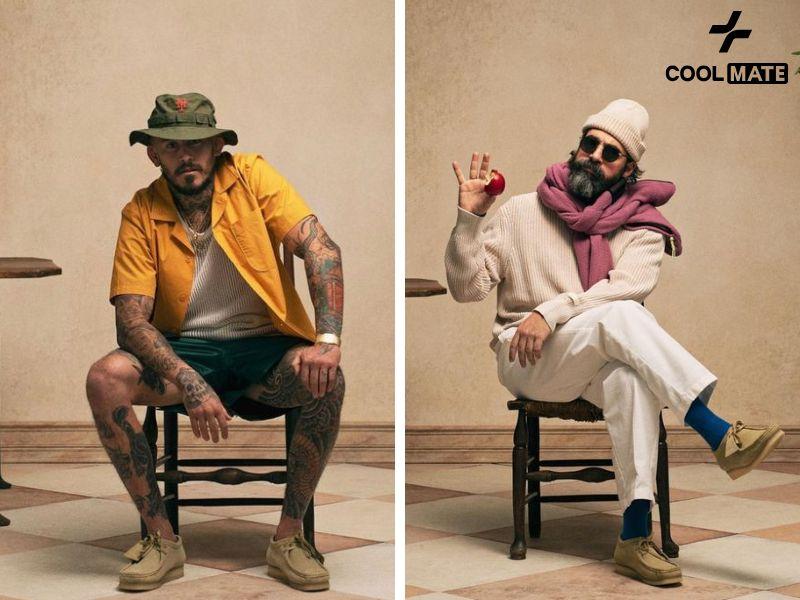 Desert boots cho phong cách thoải mái 