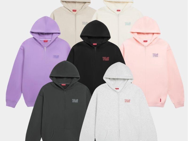 Áo hoodie là sản phẩm nổi bật của Teelab