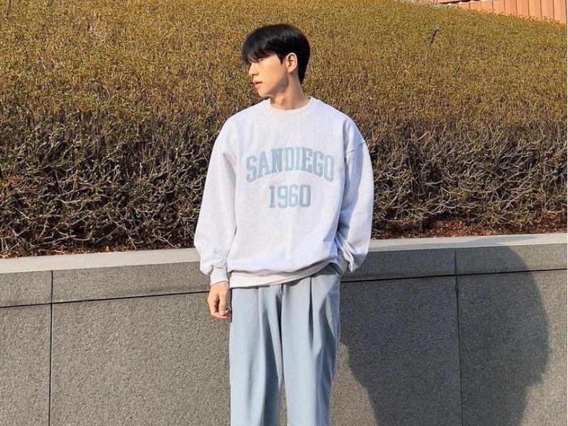 chọn áo hoodie cho nam dáng thấp