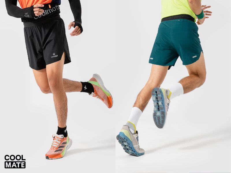 Quần shorts nam chạy bộ CoolFast 5 inch