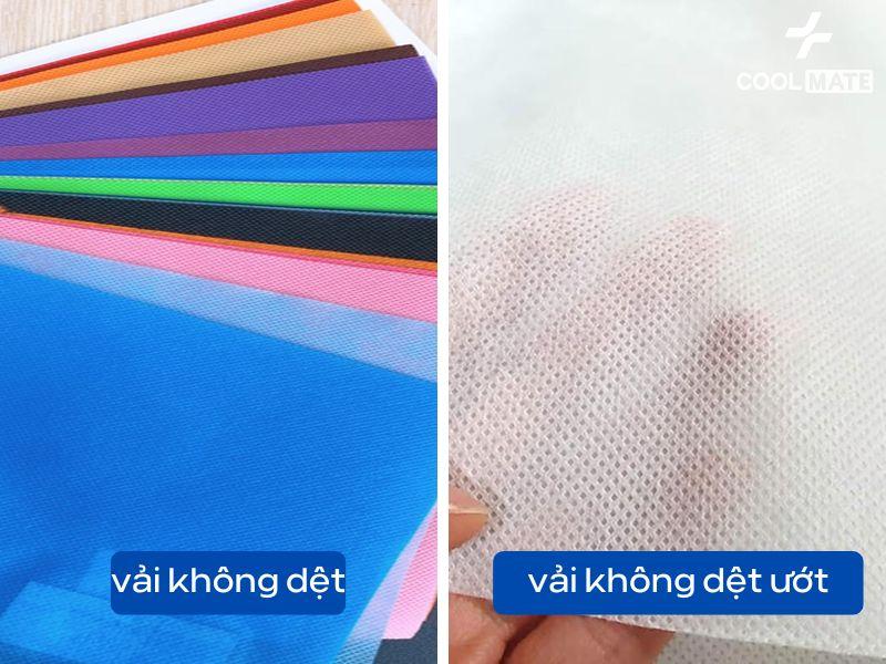 vải không dệt ướt