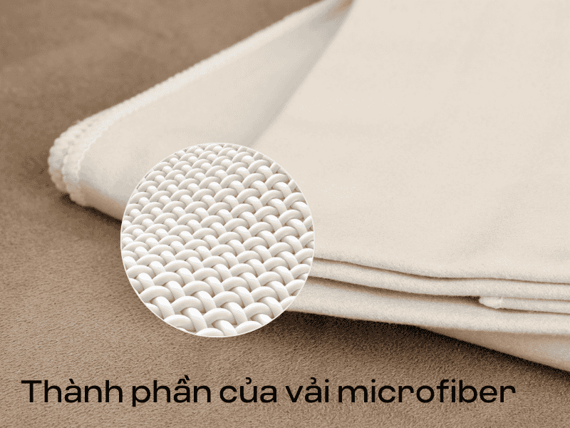 Tùy thuộc vào thành phần pha trộn mà chất liệu microfiber sẽ có sự khác biệt nhất định 
