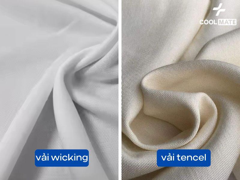 Vải wicking và vải tencel 