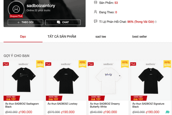 Thương hiệu thời trang Local Brand trên Shopee đẹp, độc, lạ