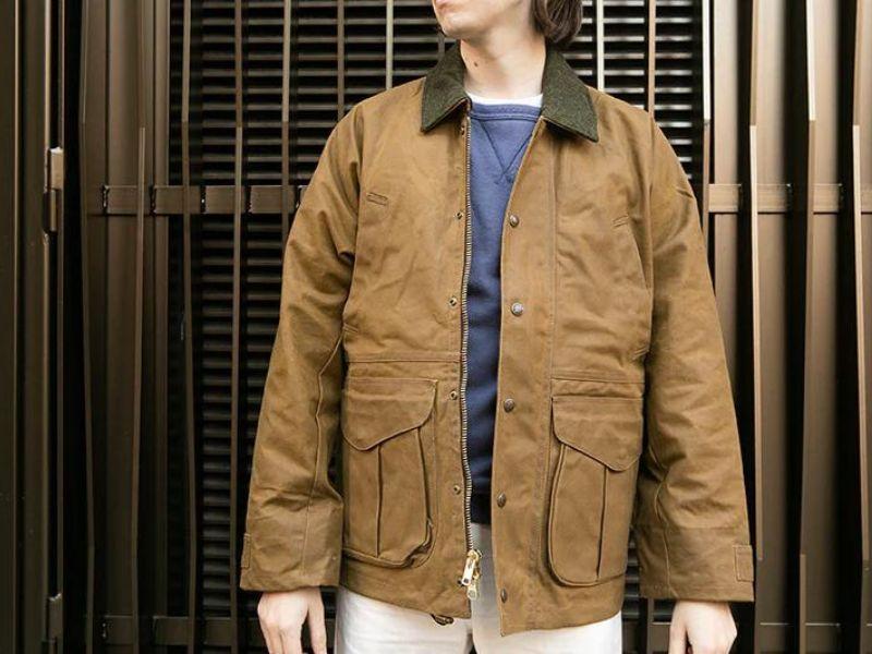 Áo khoác Filson làm từ vải thiếc