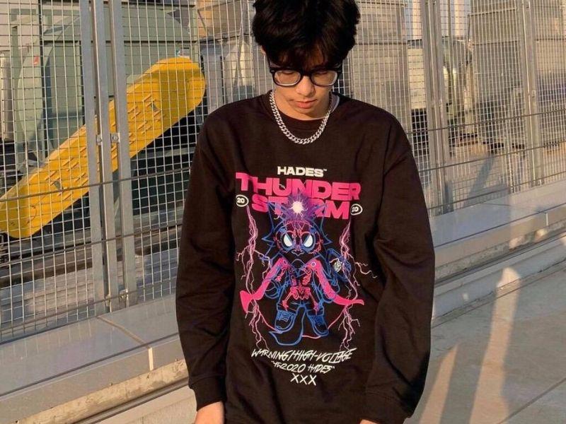 Shop áo sweater nam TPHCM Hades