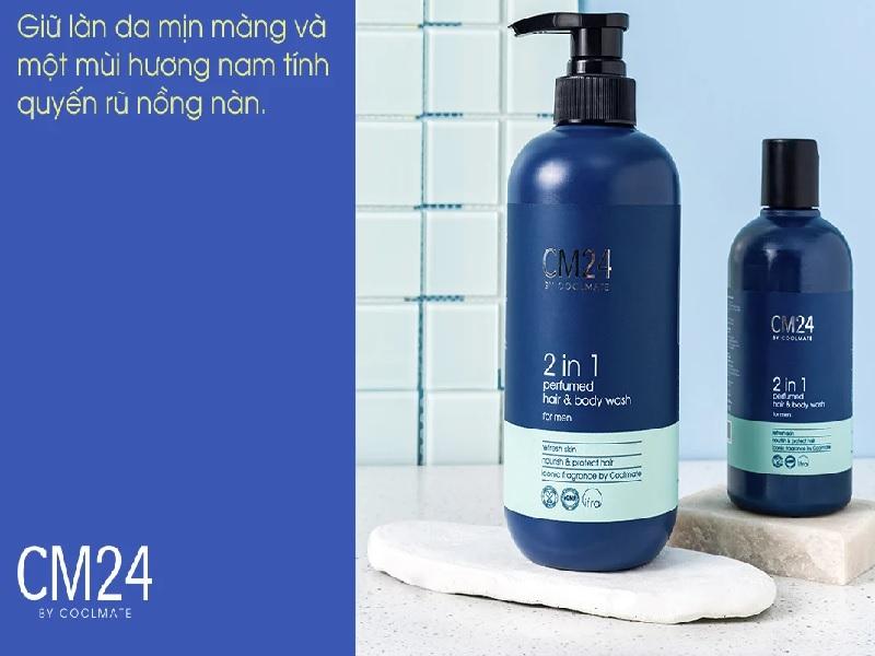 Sữa tắm gội 2in1 thương hiệu CM24