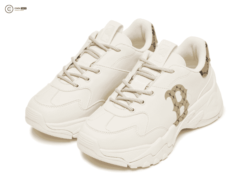 Giày MLB Bigball Chunky Mono Heel Boston Red Sox