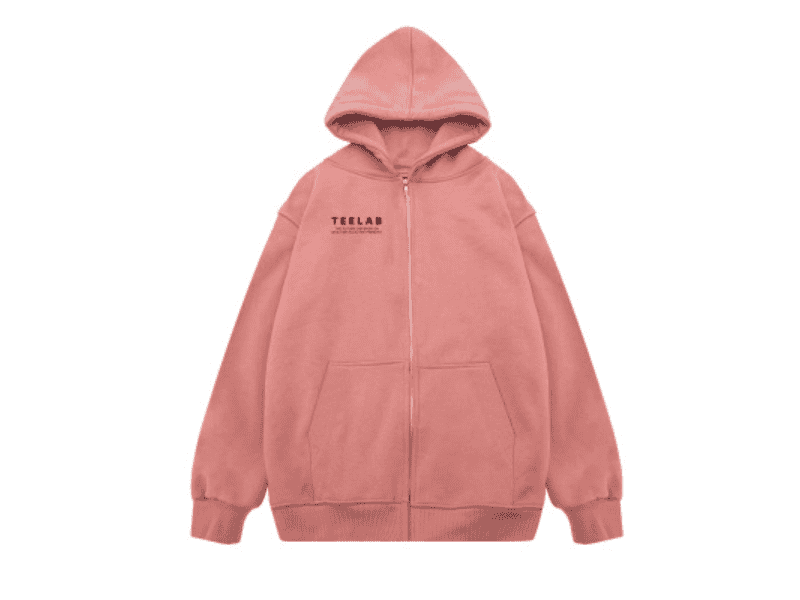 Hoodie hồng Local Brand TEELAB