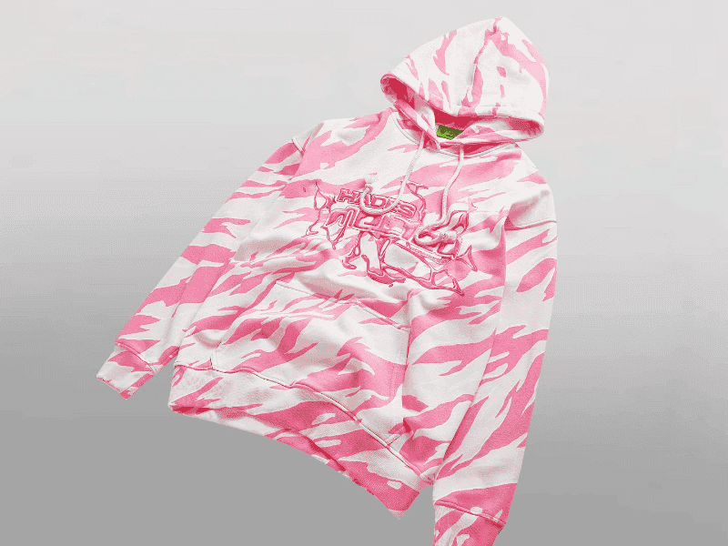 Hoodie hồng Local Brand Hades