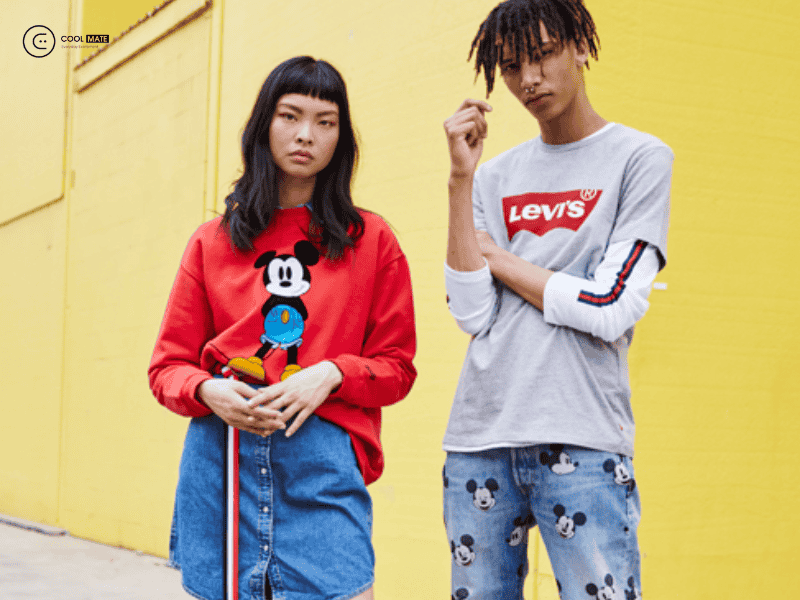 Disney collab levi's
