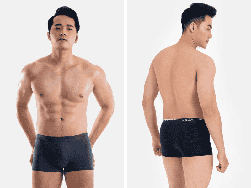 Quần lót nam Trunk Cotton Compact siêu co giãn