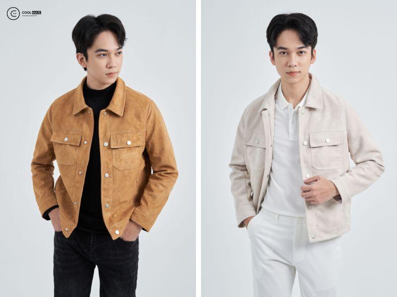 Áo khoác da nam tại KRIK Shop