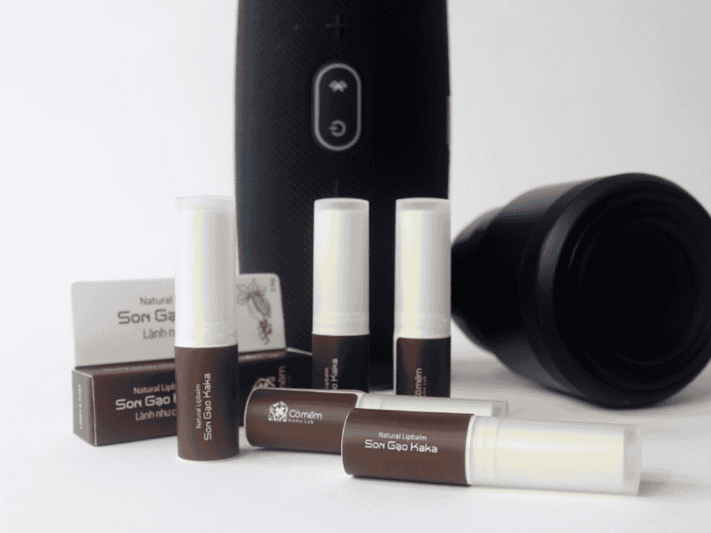 Son dưỡng gạo Kaka Cỏ Mềm cho nam giới dưỡng môi hết khô nẻ