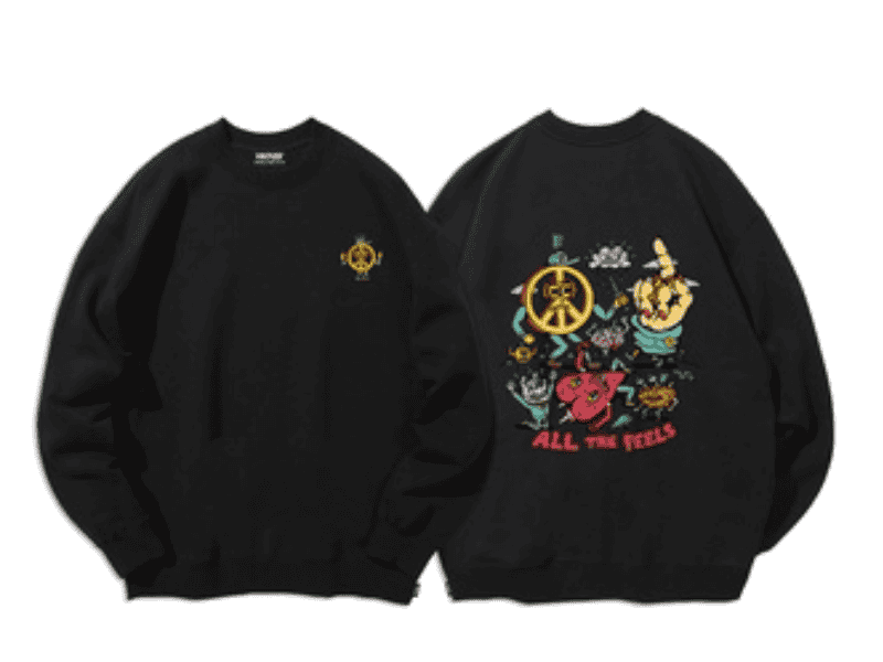 Áo sweater nam cổ tròn sweatshirt