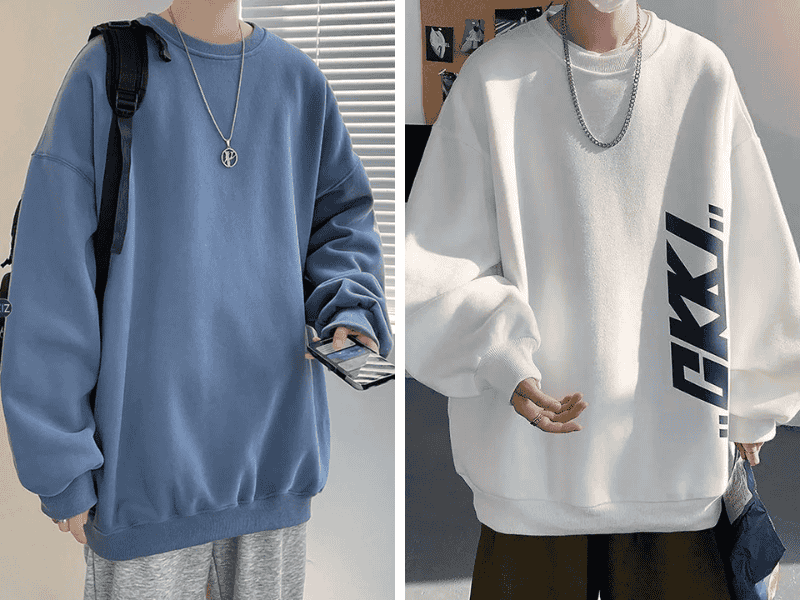 Áo Sweater form rộng