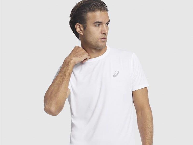 Áo chạy bộ Asics Silver SS Top có thiết kế đơn giản và độ bền cao