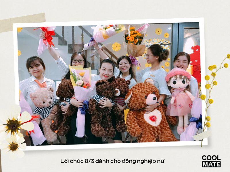  Lời chúc 8/3 dành cho đồng nghiệp nữ