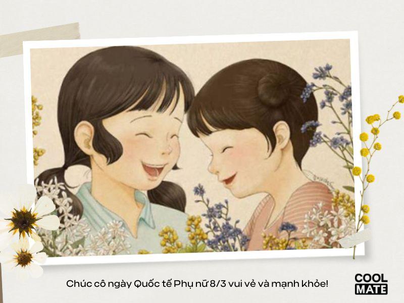  Lời chúc ngày 8/3 dành cho chị, em gái
