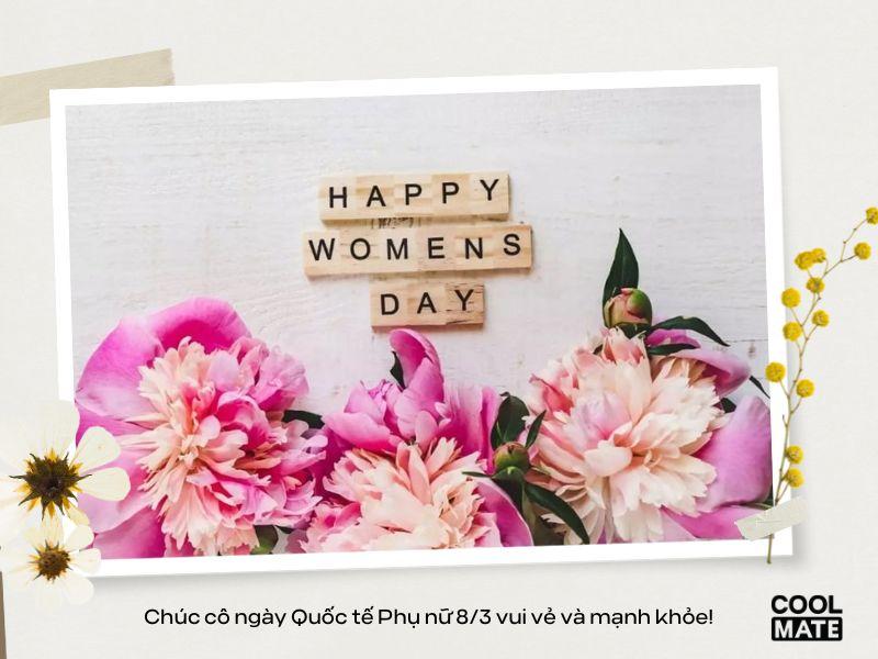 Lời chúc 8/3 cho cô giáo hay nhất