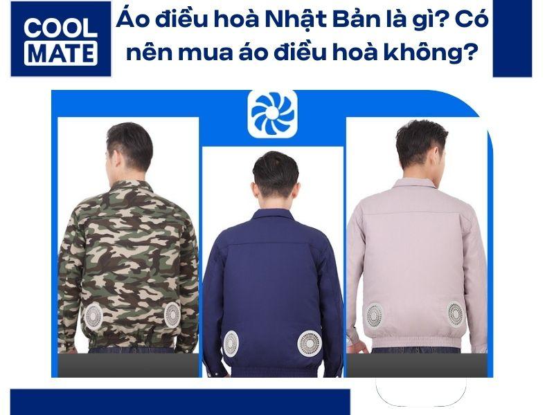 Áo điều hòa Nhật Bản - thiết kế hiện đại, làm mát hiệu quả