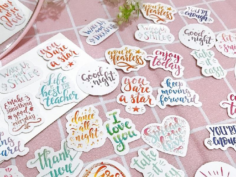 Các mẫu chữ đáng yêu ngày nay