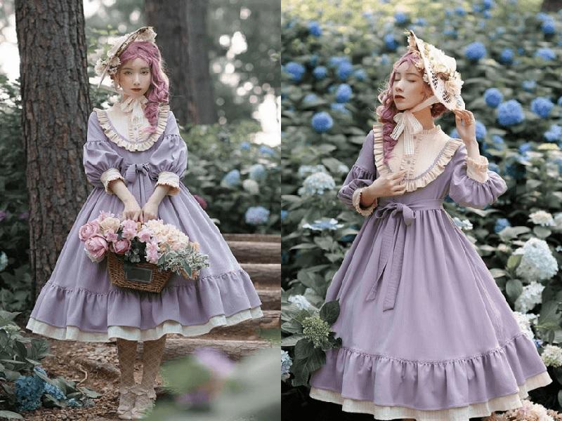 Phong cách thời trang Lolita tiêu biểu của văn hóa Kawaii