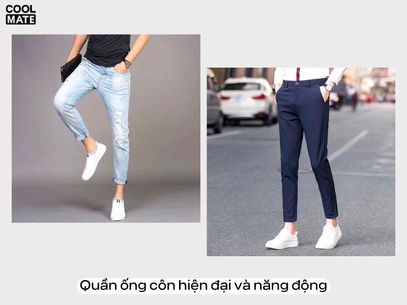 Mặc quần ống côn giúp bạn trở nên năng động và hiện đại hơn