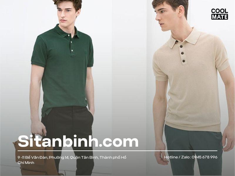 Sitanbinh.com chuyên bán sỉ lẻ áo thun cá sấu nam giá rẻ, chất lượng cao