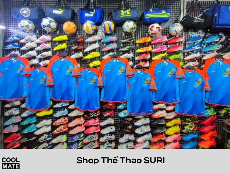 Shop quần áo thể thao Suri