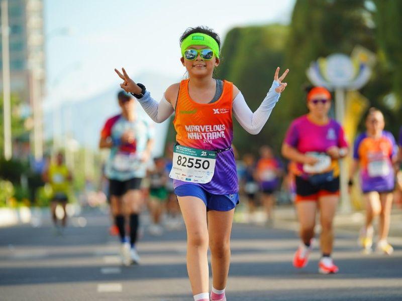 Các màu hồng, cam, tím,... rất được các runner yêu thích