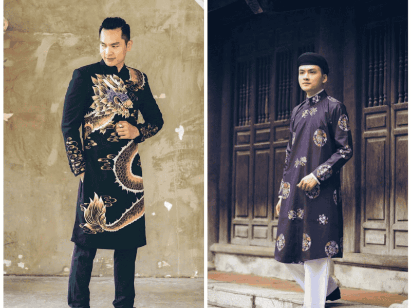 thuê áo dài nam ở đâu