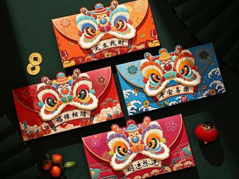 Hạn chế dùng phong bao khác màu đỏ, vàng