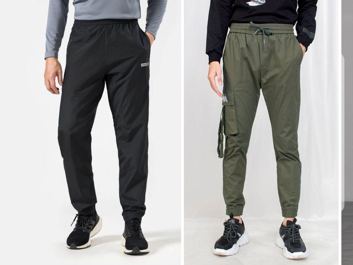Nếu bạn có thân hình cao nhưng hơi gầy, hãy chọn quần jogger ống suông hoặc jogger cargo