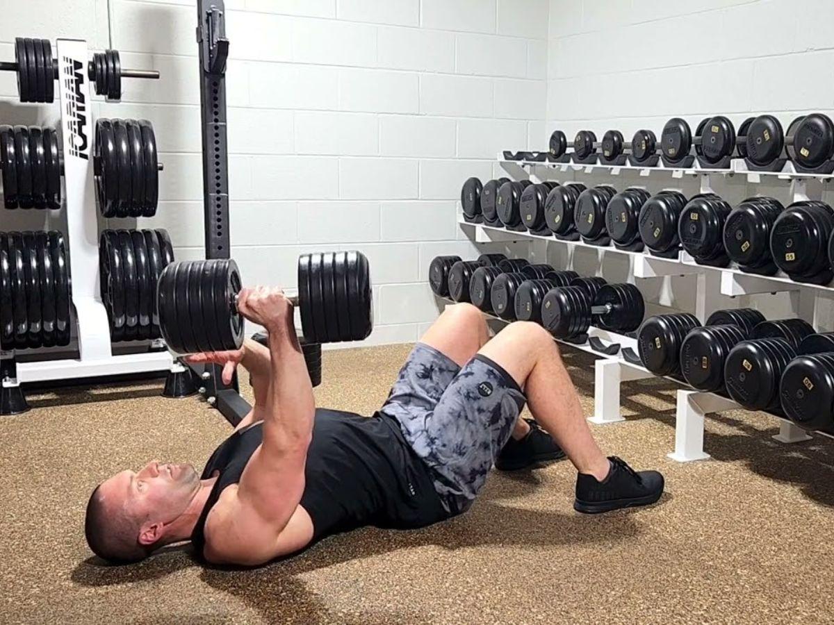 Dumbbell Floor Press