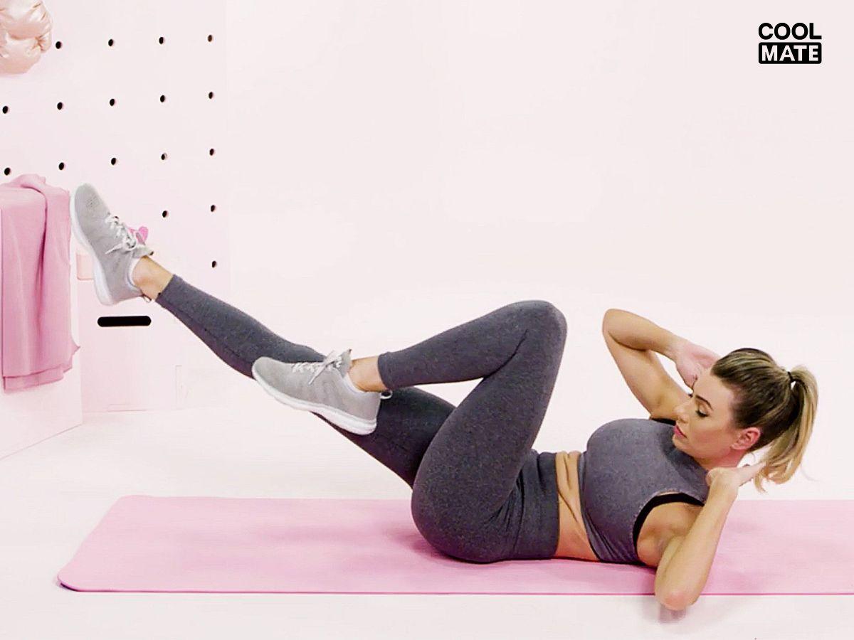 Động tác  bicycle crunches
