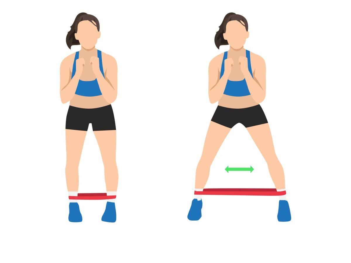 Ankle Jumping Jacks