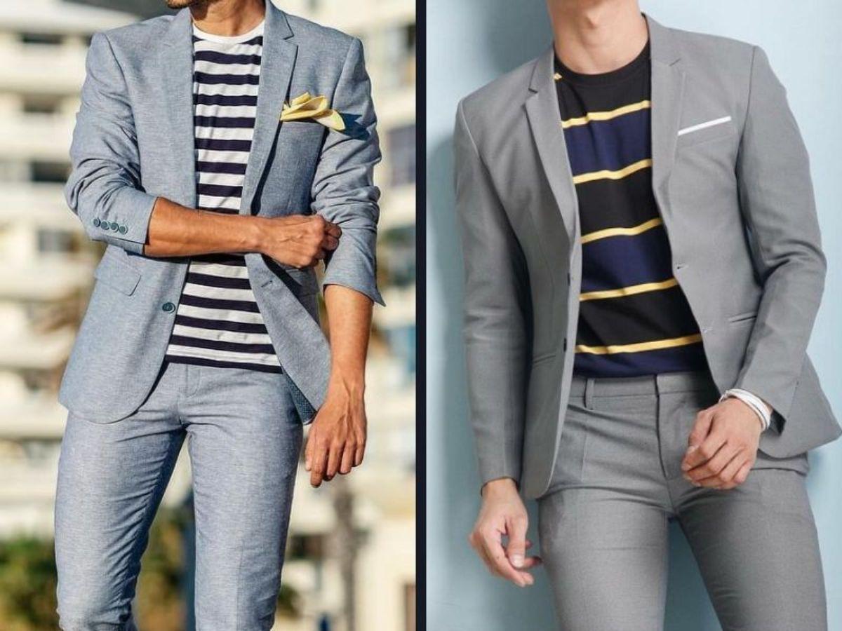 Phối trẻ trung cùng áo vest