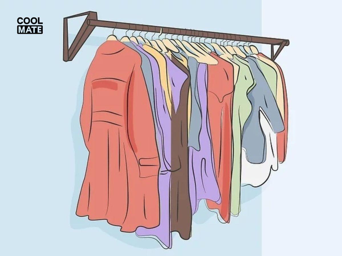 Bảo quản áo khoác dạ ở nơi khô thoáng