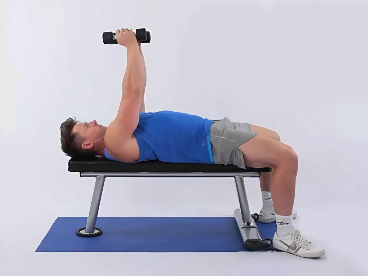 Serratus Dumbbell Press