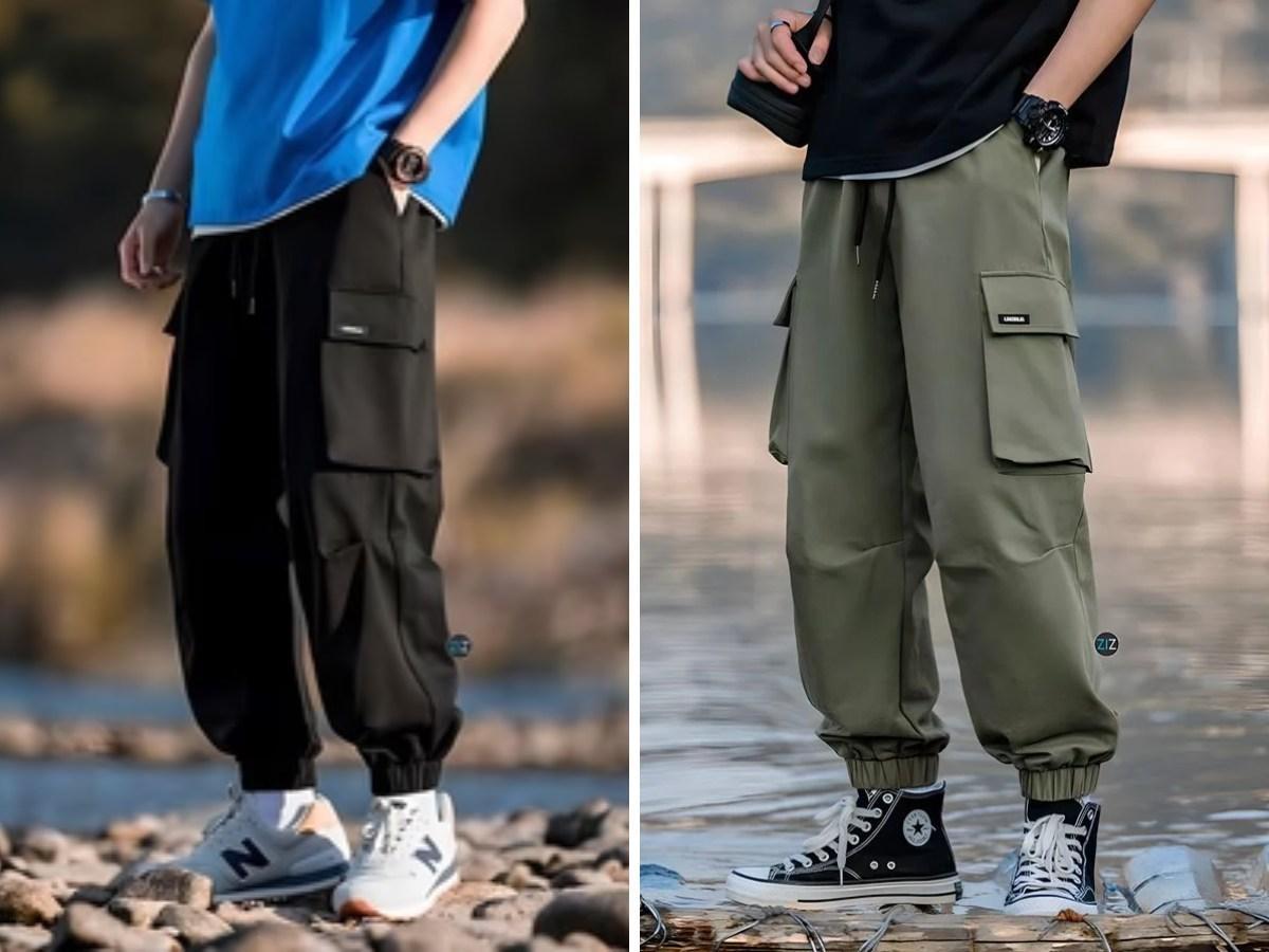 Quần kaki nam jogger cá tính, thời thượng